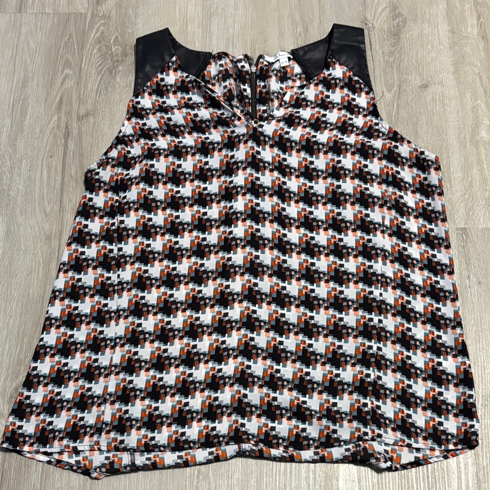 Reitman’s Stylish Black and Orange Women's Top